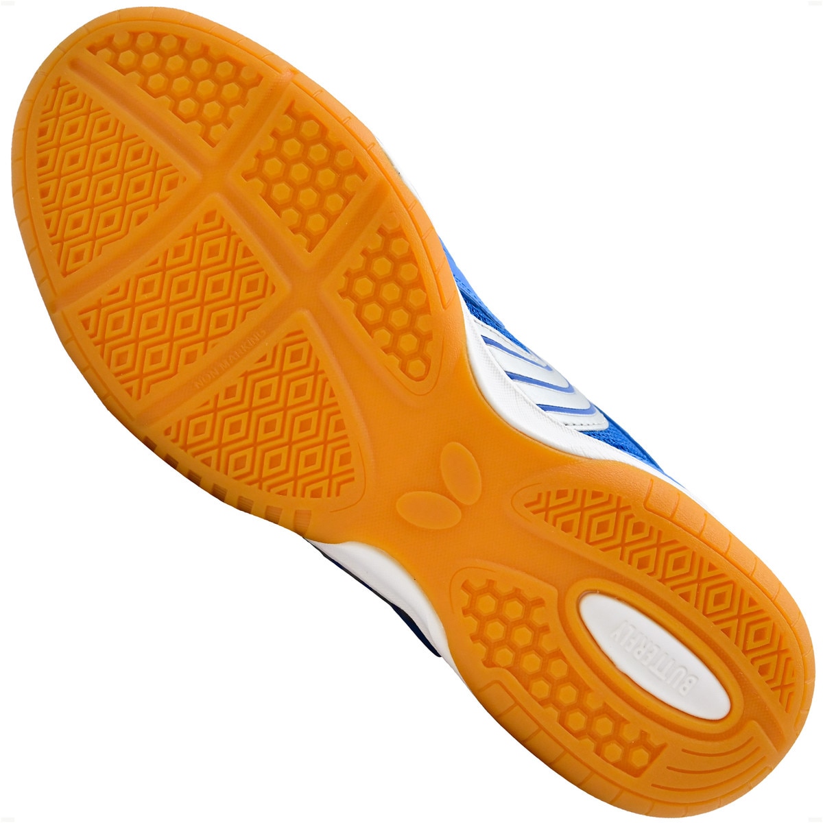 Butterfly Lezoline Reiss Shoes: Bottom sole of the Blue Reiss Shoe